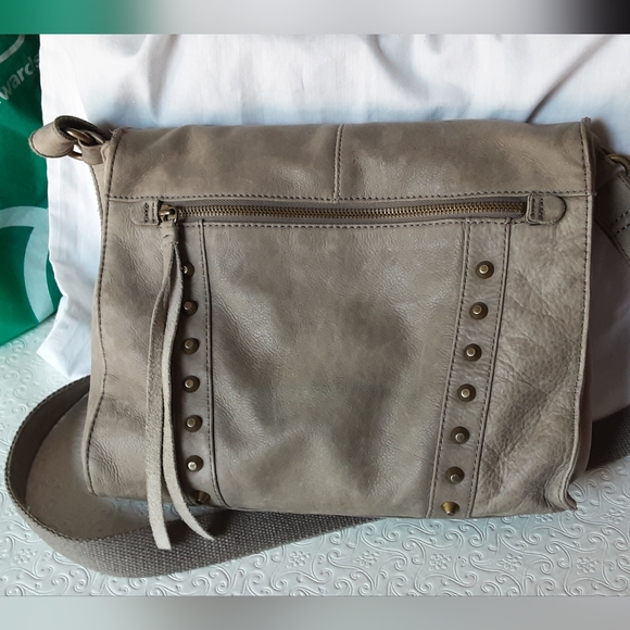 Lucky Brand Suede Foldover Bag - Picture 5 of 16